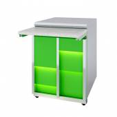 Прилавок нейтральный Neon Luxstahl ПН-600 Premium