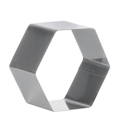 Форма для выкладки Шестигранник сторона 50мм мки046 Форма для выкладки Шестигранник сторона 50мм мки046