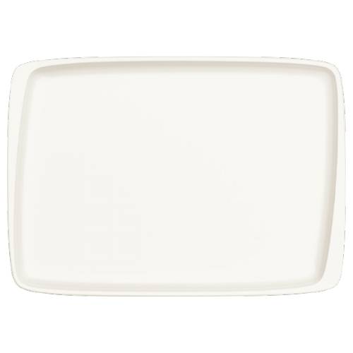 Тарелка прямоугольная 23х16см фарфор Moove White Bonna MOV26DT  b