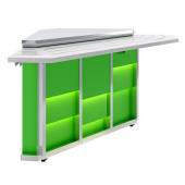 Модуль угловой наружный Neon Luxstahl УН-90 Premium (без направляющих)