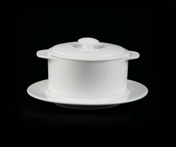 Блюдце к горшочку с крышкой 150мм Chan Wave (Classic) Ivory LQ-Q733 фк0394. Блюдце к горшочку с крышкой 150мм Chan Wave (Classic) Ivory LQ-Q733 фк0394.