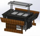 Комплект фасадов лицевой Refettorio (шведский стол 2 вставки) 500-S/S2 каменная столешница Комплект фасадов лицевой Refettorio (шведский стол 2 вставки) 500-S/S2 каменная столешница