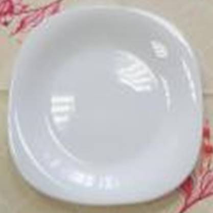 Тарелка Norma Classic 215*195мм опаловое стекло Тарелка Norma Classic 215*195мм опаловое стекло