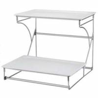 Подставка сервиров."Горка" металлич.+ 2фарфоровых блюда SUNNEX 99004047 Подставка сервиров."Горка" металлич.+ 2фарфоровых блюда SUNNEX 99004047