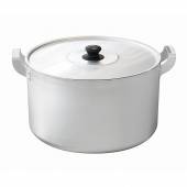 Кастрюля алюминиевая 15л цилиндр, с крышкой 14150 мш006 к15 /4/ Кастрюля алюминиевая 15л цилиндр, с крышкой 14150 мш006 к15 /4/