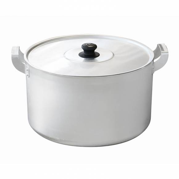 Кастрюля алюминиевая 15л цилиндр, с крышкой 14150 мш006 к15 /4/