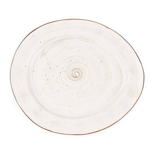 Тарелка капля 300мм фарфор White Fusion P.L. 73024343 /6/