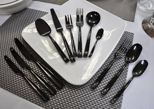 Вилка столовая Pintinox Infinito Black черный 19D00002 /12/ Вилка столовая Pintinox Infinito Black черный 19D00002 /12/