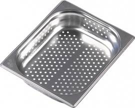 Гастроемкость перфорированная 5 мм GN1/2-25 325x265x25 1,3л Гастроемкость перфорированная 5 мм GN1/2-25 325x265x25 1,3л