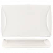 Тарелка прямоугольная 34х24см фарфор Layer White Bonna /6/ LYR 42 DT