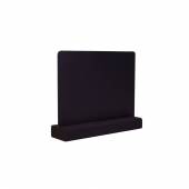 Табличка меловая горизонт. на дерев. подставке черн. А6 105*150 мм.