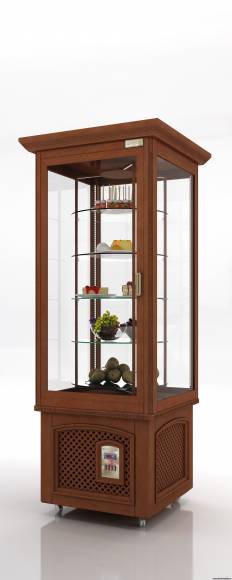 Шкаф холодильный кондитерский GLASER "ЛИДИЯ" холодильная с вращающимися полками