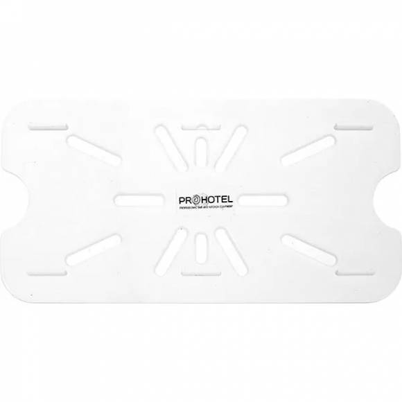 Полка дренажная  для гастроемкости 1/4 поликарбонат ,L=20,5,B=11см прозр. JD-P1402