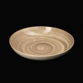 Тарелка глубокая без борта 700мл 255мм Corone Nature серо-коричневая /24/ Тарелка глубокая без борта 700мл 255мм Corone Nature серо-коричневая /24/