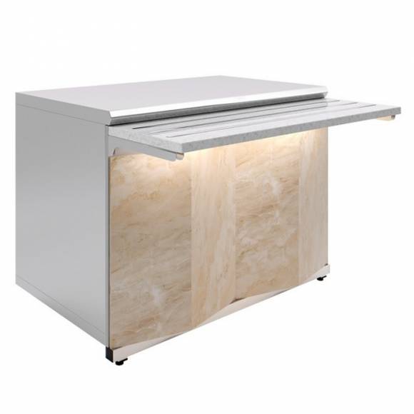 Прилавок нейтральный Monolith Luxstahl ПН-1200 Premium Прилавок нейтральный Monolith Luxstahl ПН-1200 Premium