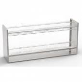 Полка для сушки тарелок и стаканов 2-х уровневая 760*300*500 (эконом) Полка для сушки тарелок и стаканов 2-х уровневая 760*300*500 (эконом)
