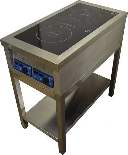 Плита индукционная ЦМИ ПИ-2 (460х850мм) (конфорка 5кВт) Плита индукционная ЦМИ ПИ-2 (460х850мм) (конфорка 5кВт)