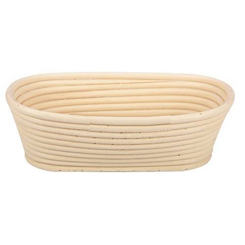 Форма для расстойки теста 300*150 мм. h=80 мм. овальная, из лозы (ротанга) 71181