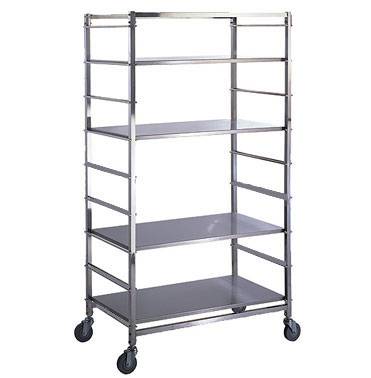 Тележка-стеллаж для белья ТБ13 ОЛДАК 9 уровней, 3 сплошные полки Тележка-стеллаж для белья ТБ13 ОЛДАК 9 уровней, 3 сплошные полки