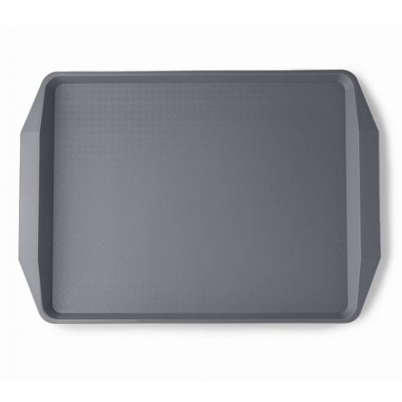 Поднос прямоугольный 42х30см серый поверхность классик (107) MGprof 1732 Поднос прямоугольный 42х30см серый поверхность классик (107) MGprof 1732