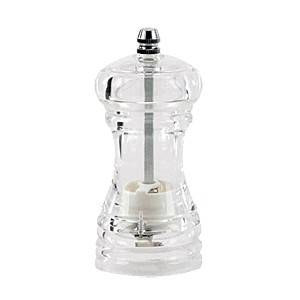 Мельница д/соли/перца D=52, H=115мм Ilsa прозр., сереб 13250100ACV /1/12/