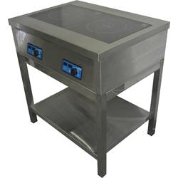 Плита индукционная ЦМИ ПИ-2 (820х600мм) (конфорка 5кВт)