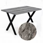 Стол прямой 1200х800х750 Х-образный Рашчер