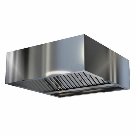 Зонт вытяжной пристенный коробчатый 1800*1200