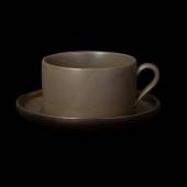 Чайная пара 280мл Corone Luminare медный/серый фк1920 Чайная пара 280мл Corone Luminare медный/серый фк1920