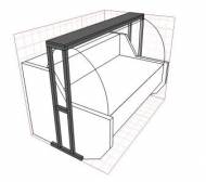 Торговая надстройка над витриной Таир 1.2 Торговая надстройка над витриной Таир 1.2