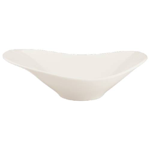 Салатник 700мл 27х19см фарфор Stream White Bonna /12/ STR 27 KS Салатник 700мл 27х19см фарфор Stream White Bonna /12/ STR 27 KS