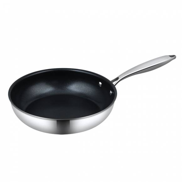 Сковорода 3-х слойная,индукция,сталь 304 260*50мм,антипригарное покрытие ProffCuisine 81280093 Сковорода 3-х слойная,индукция,сталь 304 260*50мм,антипригарное покрытие ProffCuisine 81280093