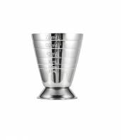 Джиггер нерж,15-75 мл. d=51 мм. h=67 мм. с делениями MGSteel Джиггер нерж,15-75 мл. d=51 мм. h=67 мм. с делениями MGSteel