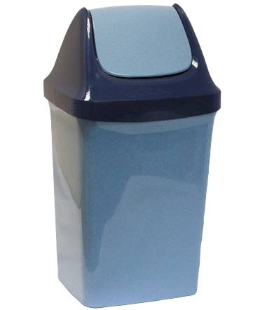 Контейнер для мусора 9л IDEA (СВИНГ) 2461 (цвет в ассортименте) /16/
