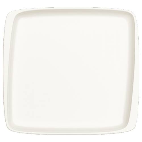 Тарелка квадратная 15х14см фарфор Moove White Bonna MOV19KR b Тарелка квадратная 15х14см фарфор Moove White Bonna MOV19KR b