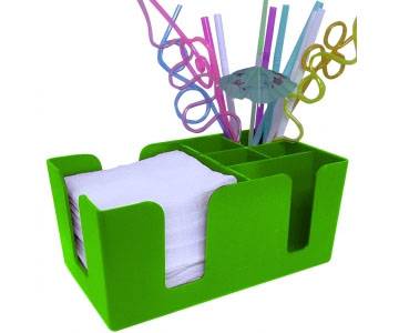 Барный организатор 6 ячеек 1774 зеленый 51511 /6/