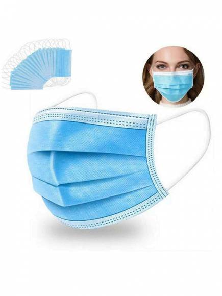 Маска защитная (трехслойная, одноразовая, нестерильная) (1 упаковка 50 шт.) /500/ 227299455 Маска защитная (трехслойная, одноразовая, нестерильная) (1 упаковка 50 шт.) /500/ 227299455