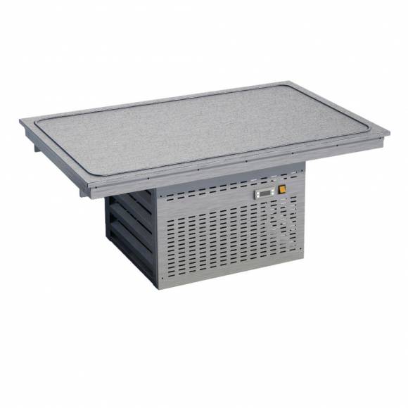 Поверхность охлаждаемая встраиваемая Gastrolux ПОВ-167/Н нерж.сталь