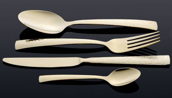 Ложка столовая Luxstahl Dune Champagne KL-38 кт8027 Ложка столовая Luxstahl Dune Champagne KL-38 кт8027