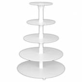 Подставка для торта 5-ярусная разборная Италия, пластик Подставка для торта 5-ярусная разборная Италия, пластик