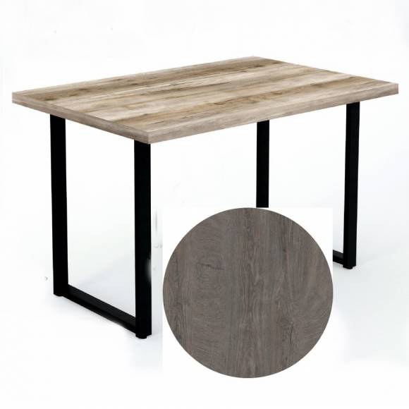 Стол прямой 1200х800х750 П-образный Дуб Рошелье Стол прямой 1200х800х750 П-образный Дуб Рошелье