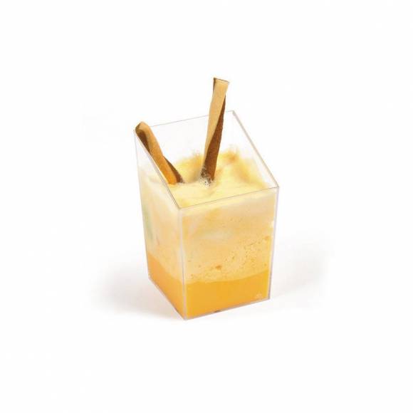 Фуршетный пластик 85 мл, 4,7*4,7*7 см, 12 шт/уп, P.L. Proff Cuisine GA82