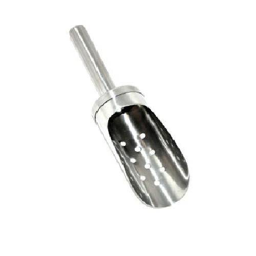 Совок для льда 19см, перфорированный, нерж.сталь Maco ISP7 Совок для льда 19см, перфорированный, нерж.сталь Maco ISP7