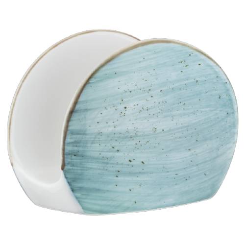 Салфетница 10см фарфор Vanta Aura Aqua Bonna /12/ AAQ VNT 01 PC