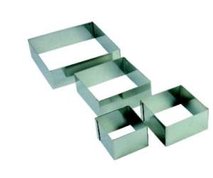 Форма для выкладки/выпечки Квадрат 60х60мм MGSteel CRSQ1 Форма для выкладки/выпечки Квадрат 60х60мм MGSteel CRSQ1