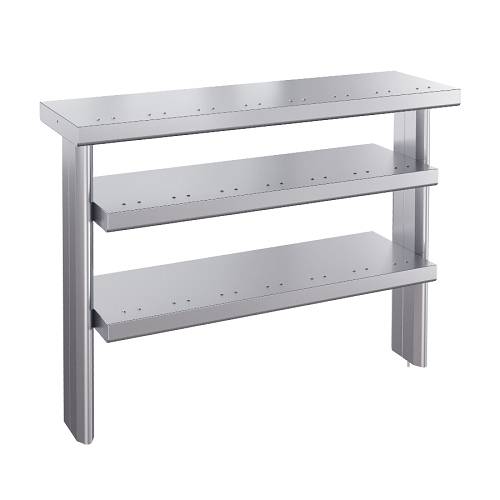 Полка 3-ярусная 1200х300х832мм П-3.1200-02 для мармитов линии Atesy (Ривьера)