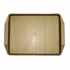 Поднос прямоугольный 42х30 см. золотой (508) MG 1732 /1/10/