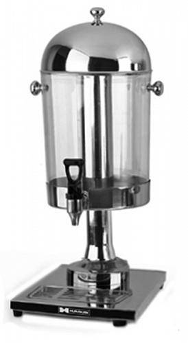 Диспенсер для соков, холод.напитков, 8 л. h=56 см. колба пластик. MGsteel /1/