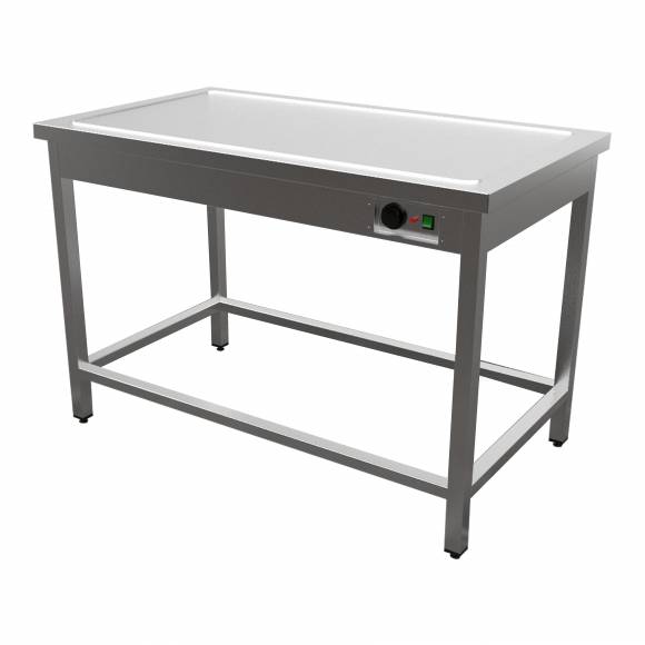 Стол тепловой Gastrolux СТС-157 с подогреваемой столешницей, обвязка с 4-х сторон Стол тепловой Gastrolux СТС-157 с подогреваемой столешницей, обвязка с 4-х сторон