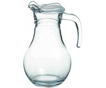 Кувшин 1,0л с крышкой пласт. прозр. (Бистро) 43944 Pasabahce-завод Бор /6/
